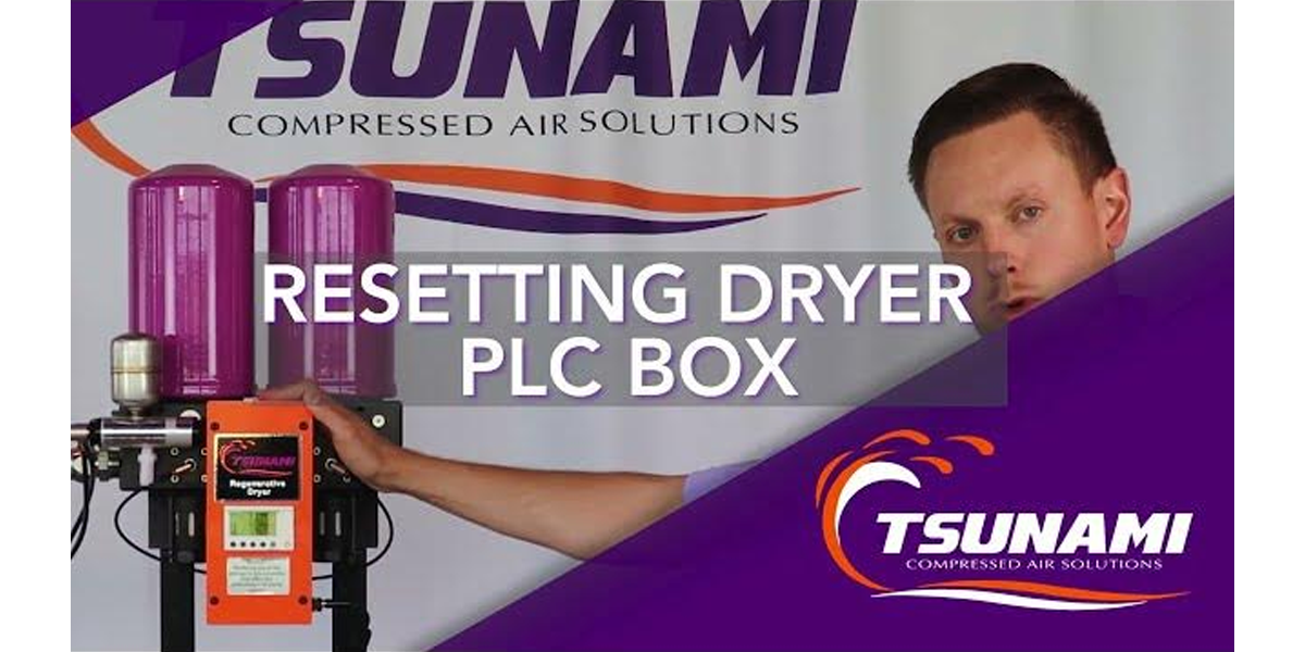 Resetting A Tsunami Dryer PLC Box